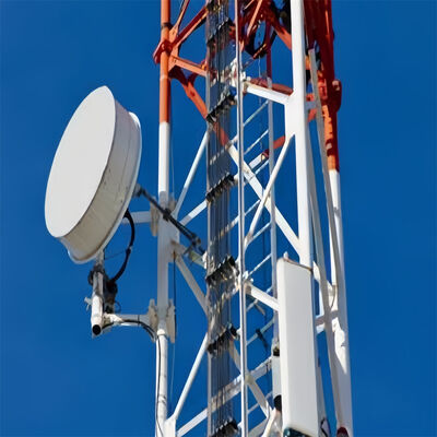 3 Legged Tubular Seamless Steel 20 30 40M Galvanized 5G Gsm Cdma Isp Telecom Tower