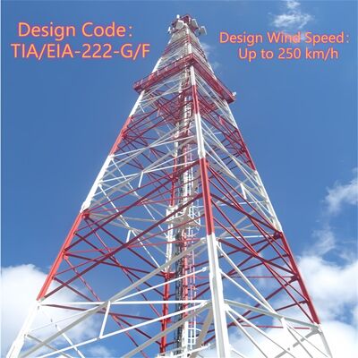 Torre di acciaio angolare a 4 zampe con bulloni e valvole conformi alle norme ISO 898 e DIN 7990 di affidabilità meccanica