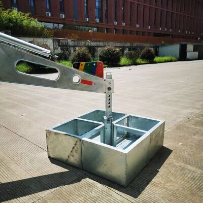 Telescopic Tower 15-30M Galvanized Steel Truck Mounted Communication Antenna 40M/S Windproof