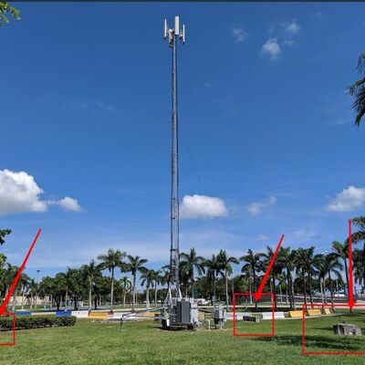 30M Torre telescopica Galvanizzato Acciaio Camion montato Antenna di comunicazione 40M/S Resistenza al vento ISO certificato