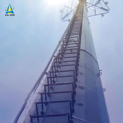 Monopole Tower torre di telecomunicazione progettata con resistenza alla tensione che va da 360 a 630 megapascal per una maggiore durata