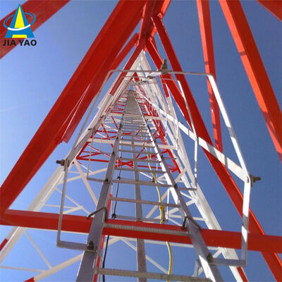 10 16 22 28M Torre rurale delle telecomunicazioni all'aperto autosufficiente galvanizzata angolare con gambe in acciaio 5G 4G Wifi