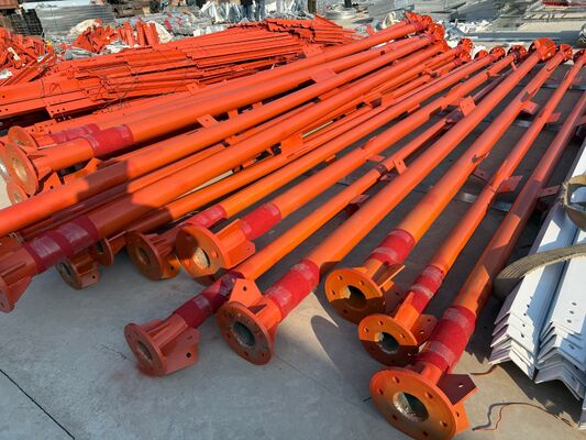 18 26 34M 3 Leg Tubular Steel Galvanized Low Maintenance Outdoor  5G 4G Wifi Durable Communication Tower