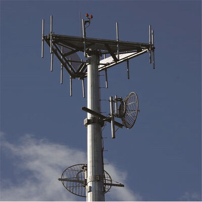 18 26 34M Paesaggio urbano Torre estetica autosufficiente in acciaio galvanizzato monopolare 5G 4G Wifi delle telecomunicazioni