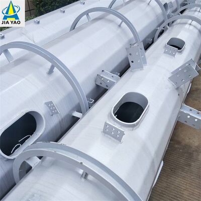 10 16 22M Space Saving Monopole Tubular Galvanized Outdoor 5G 4G Microwave Compact Communication Mast