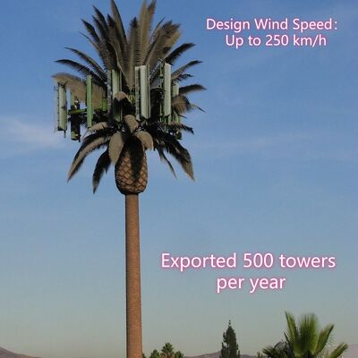 40M Bionic Tree Tower con tronchi artificiali rami e foglie realizzati con materiali di plastica e fibra di vetro ad alta resistenza