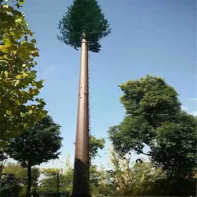 Torre ad albero bionico da 30M progettata per replicare alberi naturali con materiali resistenti e supporti per antenne integrati per le telecomunicazioni