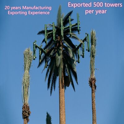 Torre ad albero bionico da 30M progettata per replicare alberi naturali con materiali resistenti e supporti per antenne integrati per le telecomunicazioni