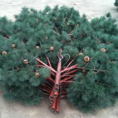 Struttura ad albero artificiale Bionic Tree Tower con design modulare per telecomunicazioni e integrazione di sensori ambientali