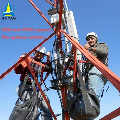 3 Leg Angular Cost Effective Steel Telecom Tower Low Installation Cost Long Service Life