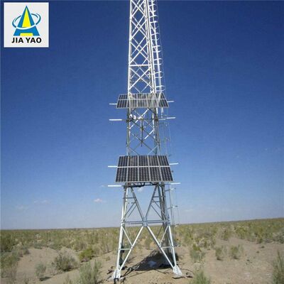 Torre di comunicazione compatibile con le energie rinnovabili per il monitoraggio del parco solare del parco eolico