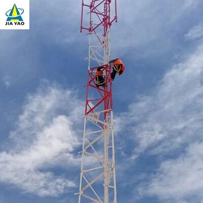 Trasporto basso della torre d'acciaio di angolo leggero di 56M 3 gambe per il progetto remoto di township