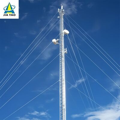 33 Torre adattabile con tiranti per vento forte da 60 M, conveniente per la copertura della banda larga rurale