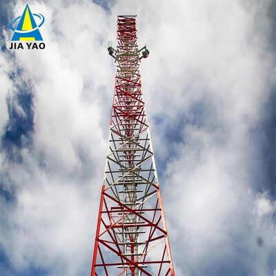 35 48 costo basso del fondamento della torre d'acciaio di angolo dell'acciaio 3 di 53M Q355 per la copertura del villaggio 5G