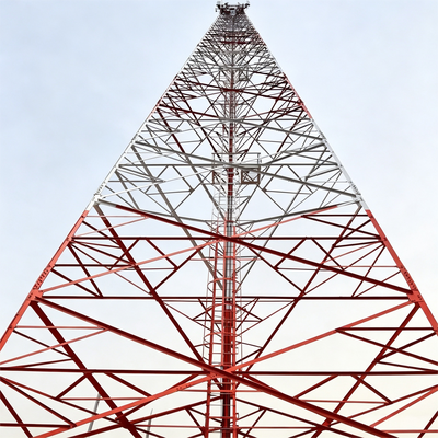 37 46 55M Torre in acciaio ad angolo a 3 gambe resistente al gelo per telecomunicazioni agricole nella regione fredda