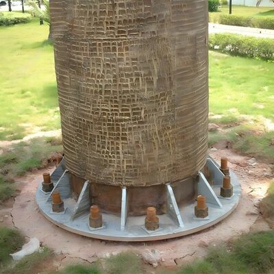 Torre di comunicazione mimetica mimetica per albero di pino bionico da 35 m Copertura del segnale dell'area panoramica Struttura in acciaio zincato a caldo di 30 anni a vita