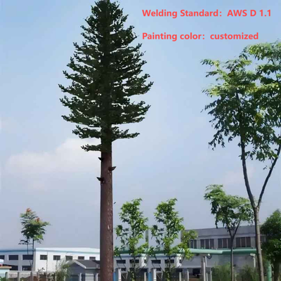Torre di pino bionico mimetizzata ecologica per la rete wireless 5G Integrazione estetica Fabbrica di alberi di comunicazione con palme bioniche