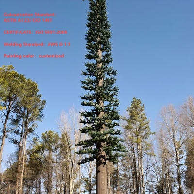 Torre di pino bionico mimetizzata ecologica per la rete wireless 5G Integrazione estetica Fabbrica di alberi di comunicazione con palme bioniche