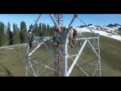 4 gambe torre angolare in acciaio