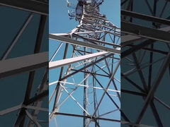 4.4 Torre angolare in acciaio a zampe