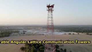 Torre di comunicazione angolare a 4 gambe